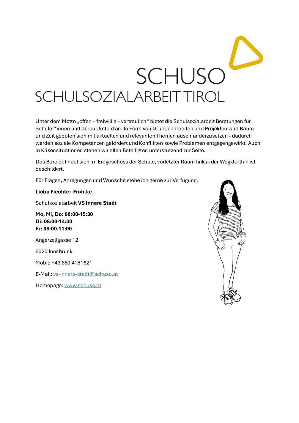 Schuso Information Lioba Fiechter-Fröhlke