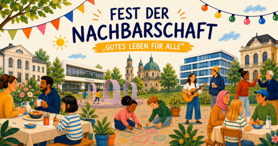 Graphik für Fest der Nachbarschaft